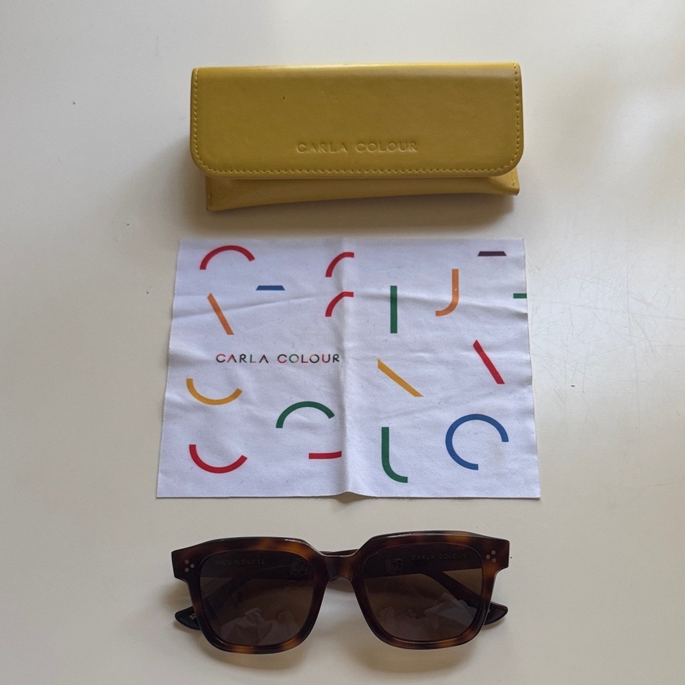 Carla Colour Monaro Tortoise Sunglasses - Picture 12 of 12